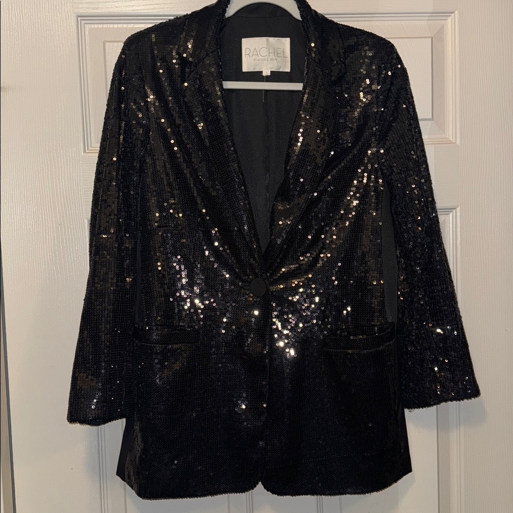 Black Squins Blazer